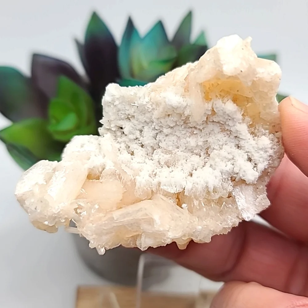 Natural Stilbite Crystal Cluster Specimen